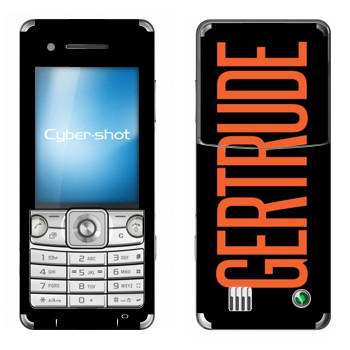   «Gertrude»   Sony Ericsson C510