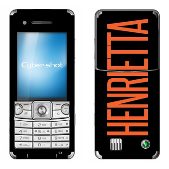   «Henrietta»   Sony Ericsson C510