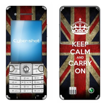   «Keep calm and carry on»   Sony Ericsson C510