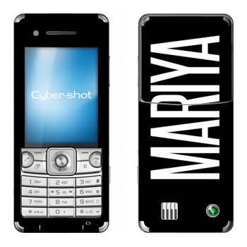   «Mariya»   Sony Ericsson C510