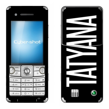   «Tatyana»   Sony Ericsson C510