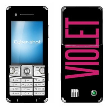   «Violet»   Sony Ericsson C510