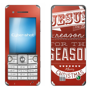   «Jesus is the reason for the season»   Sony Ericsson C510