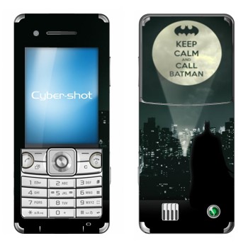   «Keep calm and call Batman»   Sony Ericsson C510