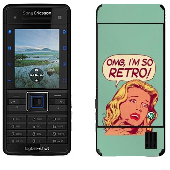   «OMG I'm So retro»   Sony Ericsson C902