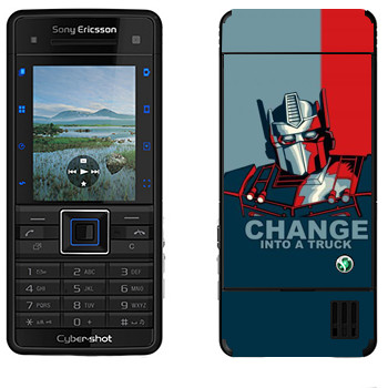   « : Change into a truck»   Sony Ericsson C902