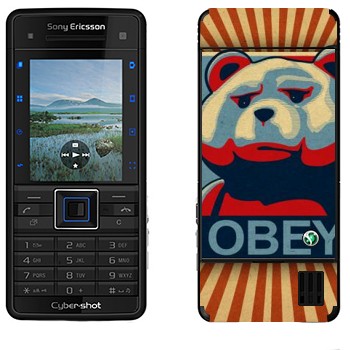   «  - OBEY»   Sony Ericsson C902