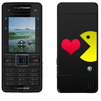   «I love Pacman»   Sony Ericsson C902