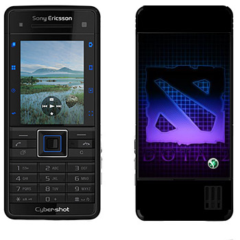   «Dota violet logo»   Sony Ericsson C902