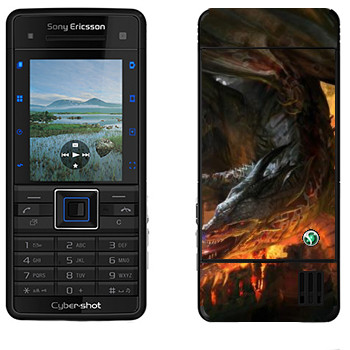   «Drakensang fire»   Sony Ericsson C902