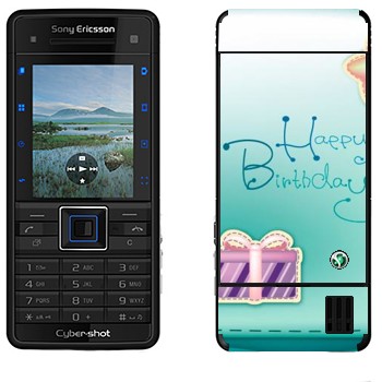   «Happy birthday»   Sony Ericsson C902