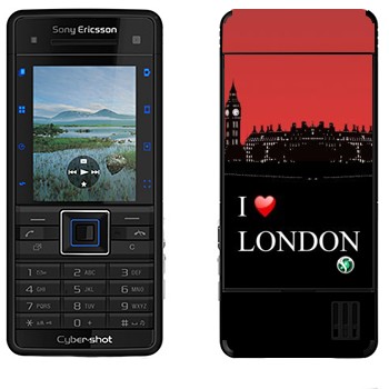   «I love London»   Sony Ericsson C902