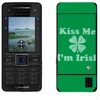   «Kiss me - I'm Irish»   Sony Ericsson C902