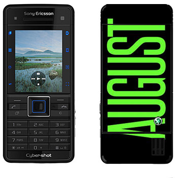   «August»   Sony Ericsson C902