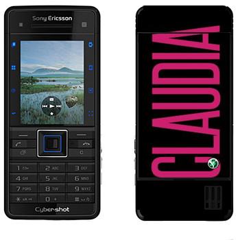   «Claudia»   Sony Ericsson C902