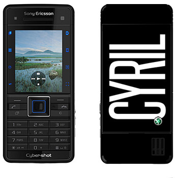   «Cyril»   Sony Ericsson C902