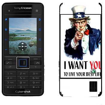   « : I want you!»   Sony Ericsson C902
