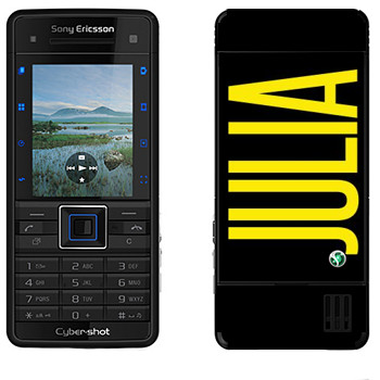   «Julia»   Sony Ericsson C902