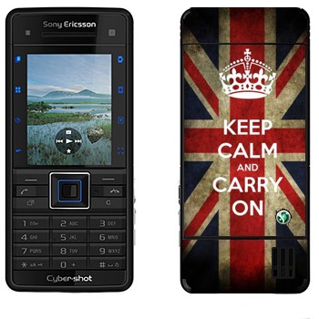   «Keep calm and carry on»   Sony Ericsson C902