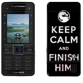   «Keep calm and Finish him Mortal Kombat»   Sony Ericsson C902