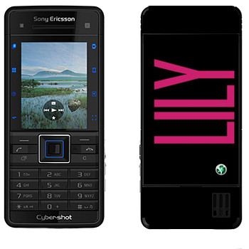   «Lily»   Sony Ericsson C902