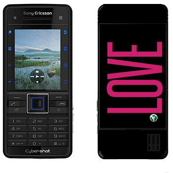   «Love»   Sony Ericsson C902