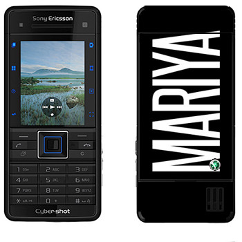   «Mariya»   Sony Ericsson C902