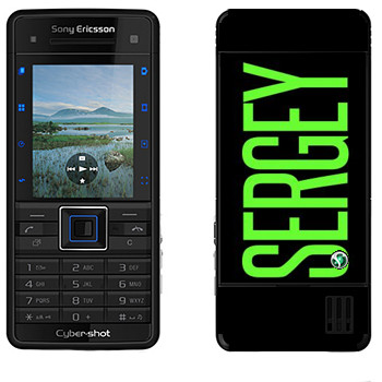   «Sergey»   Sony Ericsson C902
