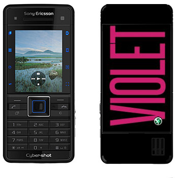  «Violet»   Sony Ericsson C902