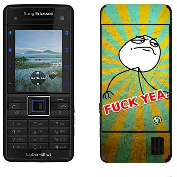   «Fuck yea»   Sony Ericsson C902