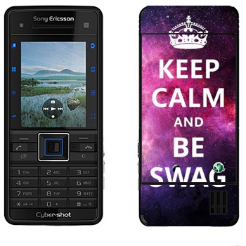   «Keep Calm and be SWAG»   Sony Ericsson C902