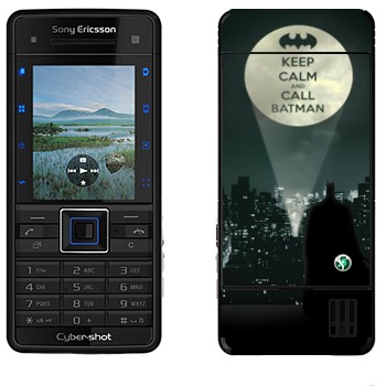   «Keep calm and call Batman»   Sony Ericsson C902