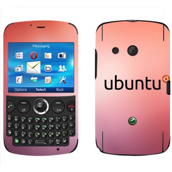   «Ubuntu»   Sony Ericsson CK13 Txt