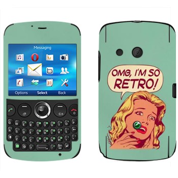   «OMG I'm So retro»   Sony Ericsson CK13 Txt
