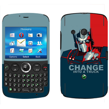  « : Change into a truck»   Sony Ericsson CK13 Txt