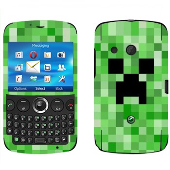   «Creeper face - Minecraft»   Sony Ericsson CK13 Txt