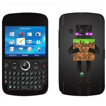   «Enderman - Minecraft»   Sony Ericsson CK13 Txt