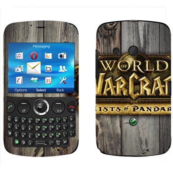   «World of Warcraft : Mists Pandaria »   Sony Ericsson CK13 Txt