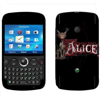   «  - American McGees Alice»   Sony Ericsson CK13 Txt