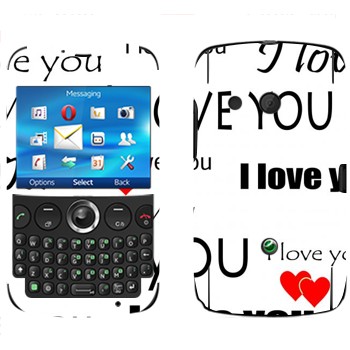   «I Love You -   »   Sony Ericsson CK13 Txt