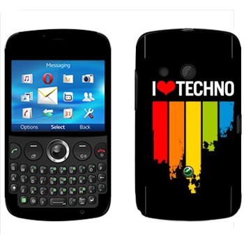   «I love techno»   Sony Ericsson CK13 Txt