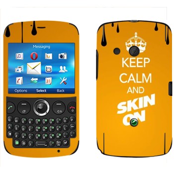   «Keep calm and Skinon»   Sony Ericsson CK13 Txt