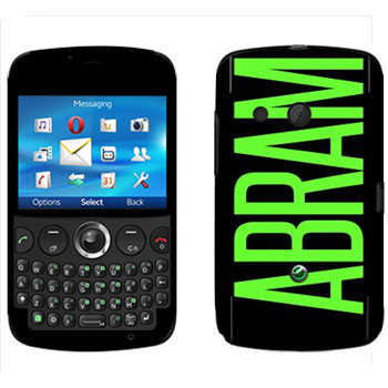   «Abram»   Sony Ericsson CK13 Txt