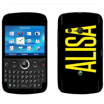   «Alisa»   Sony Ericsson CK13 Txt
