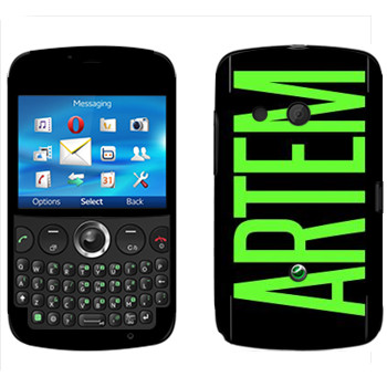   «Artem»   Sony Ericsson CK13 Txt