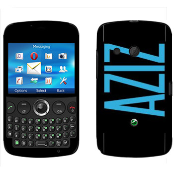   «Aziz»   Sony Ericsson CK13 Txt