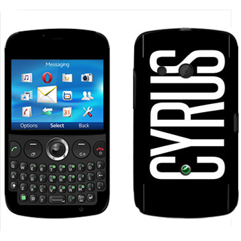   «Cyrus»   Sony Ericsson CK13 Txt
