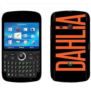  «Dahlia»   Sony Ericsson CK13 Txt