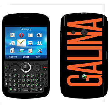  «Galina»   Sony Ericsson CK13 Txt