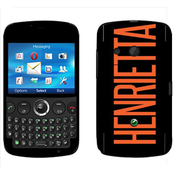   «Henrietta»   Sony Ericsson CK13 Txt